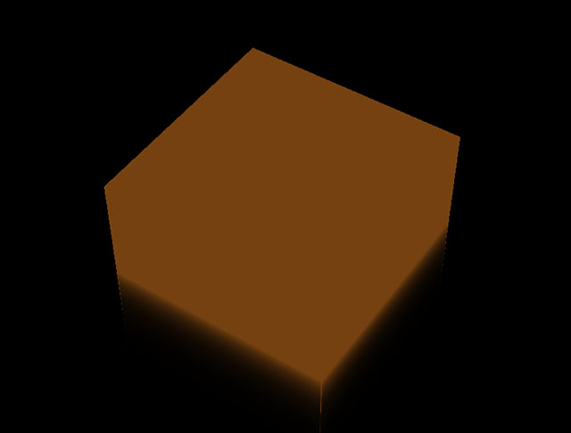 Unlit cube